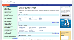 Desktop Screenshot of careernextmove.com